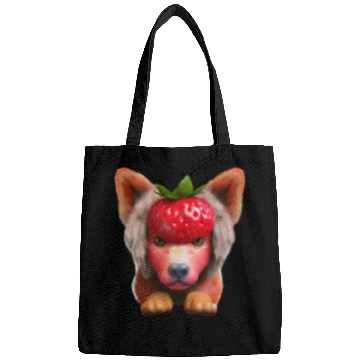Discover Strawberry dog dog Bags
