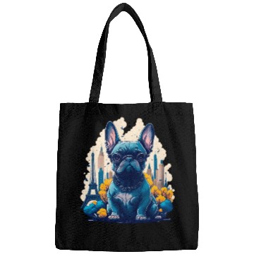 Discover Cute French Bulldog..! Bags