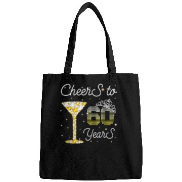 Discover Cheers 60 Years Old 60th Birthday Girl Women 60 Bags