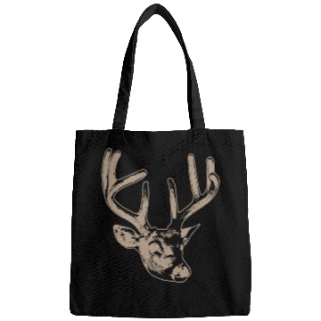 Discover beige deer head Bags