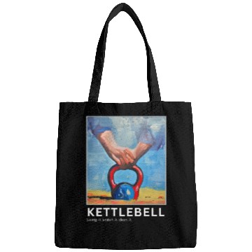 Discover Gym Kettlebell Painting Bags