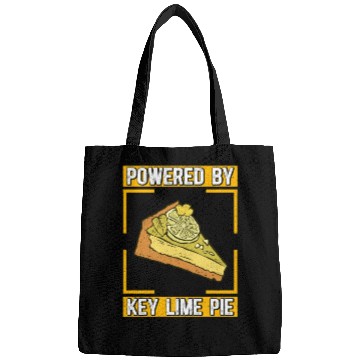 Discover Powered By Key Lime Pie Pies Lover Bags