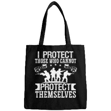 Discover Soldier i protect those who cannot military army Bags