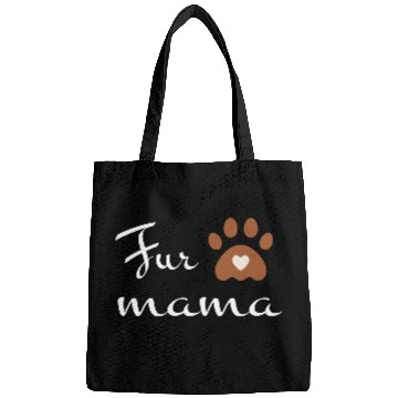 Discover Fur mama cute dog lovers Bags