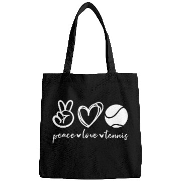 Discover Peace Love Tennis Bags