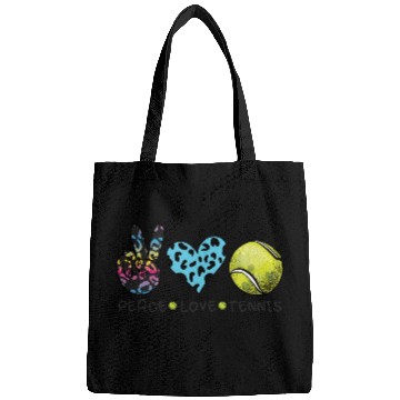 Discover Peace Love Tennis 2 Bags