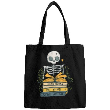 Discover Read Books Be Kind Stay Weird Bags