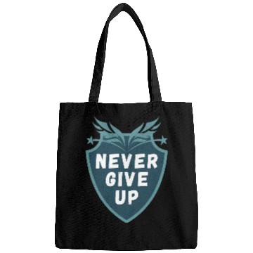 Discover never give up Bags