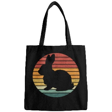 Discover Bunny Lover - Vintage Sunset Bunny Bags