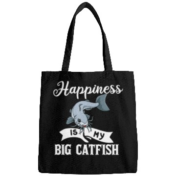 Discover Catfish Fishing Gift Flathead Catfishing nostalgia Bags