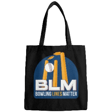 Discover BLM Bowling Lines Matter Bags