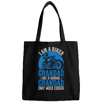 Discover I'M A BIKER GRANDAD LIKE A NORMAL GRANDAD Bags