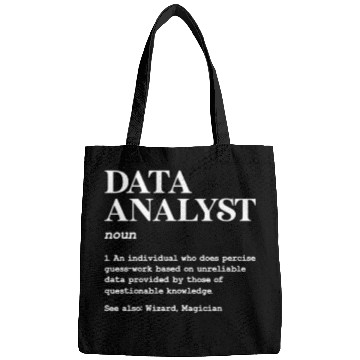 Discover Data Analyst Definition Bags