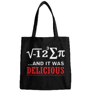 Discover Math I Ate Some Pie And It Was Delicious Pi Day Bags