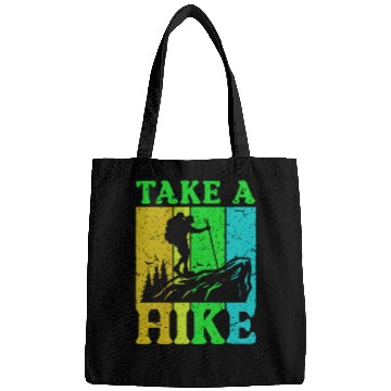 Discover Take a Hike Wanderlust Hiker Hiking Mountains Bags