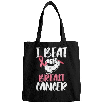 Discover I Beat Breast Cancer Survivor Breast Cancer Bags