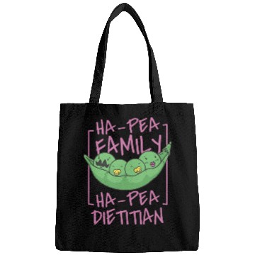 Discover Dietitian Ha Pea Cartoon Bags