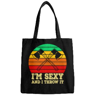Discover Axe Throwing I'm Sexy and I Throw It Ax Throwingax Bags