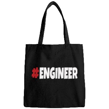 Discover #engineer red&white Bags