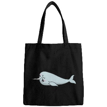 Discover Procrastinating Narwhal Lover Aquatic Animals Bags