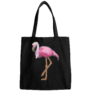 Discover Flamingo As Bride With Veil Bags