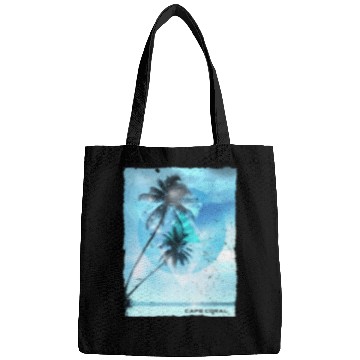 Discover Artistic Cape Coral Florida Palm Tree Vacation Bags