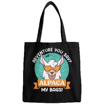 Discover Alpaca my Bags funny Mountaineer Mountain fan Bags