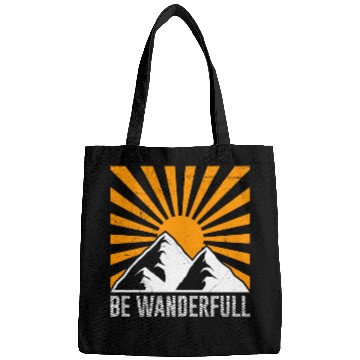 Discover Wanderfull Hiker Mountain fan Wanderlust Mountains Bags