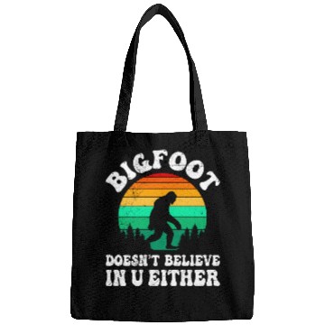 Discover Bigfoot Hiker and Funny Climber Mountains Bags