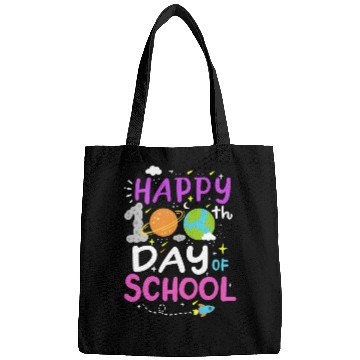 Discover 100 Days of School Science Teacher Student Bags