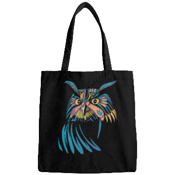 Discover Colorful Owl Bird Nature Bags