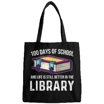Discover 100 Days Of School Library Student Teacher Bags