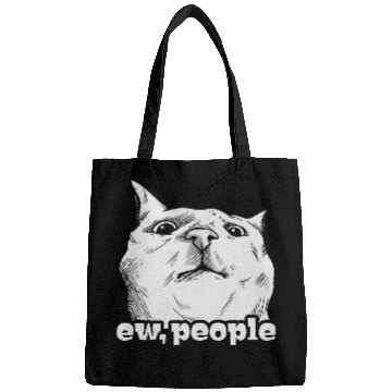 Discover Funny Cat Ew People Bags