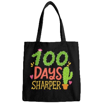 Discover 100 Days Of School Student Teacher Cactus Bags
