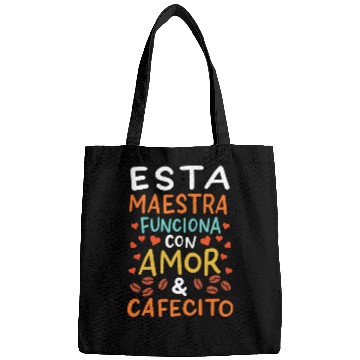 Discover Spanish Teacher Maestra Bags
