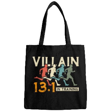 Discover Half Marathon Villain In Training 13.1 Retro Race Bags