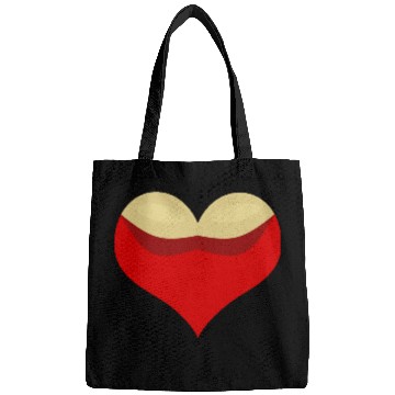 Discover Boobies love heart Bags