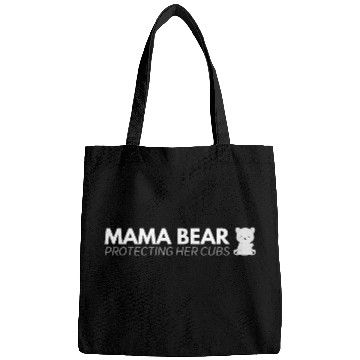 Discover Mama Bear protecting her cubs Bags