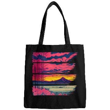 Discover Red Sunset Mountain Bags