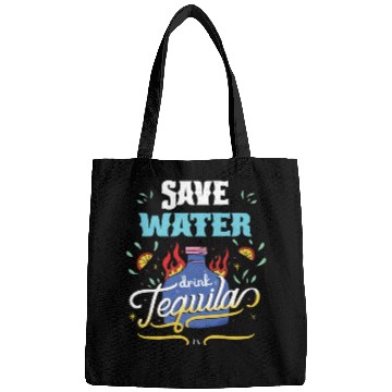 Discover Cinco De Mayo Celebration Save Water Drink Tequila Bags