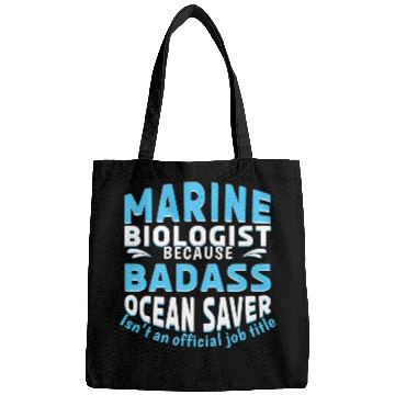Discover Save Nature Oceans Day Earth Day Marine Biologist Bags