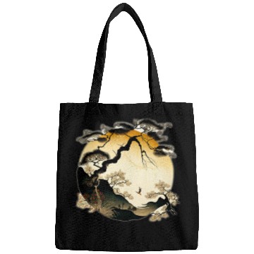 Discover Japanese landscape Bags