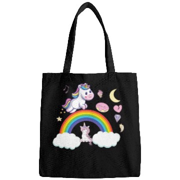 Discover unicorn rainbow Bags