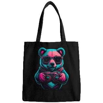 Discover Cute Bear Panda gamer Bags