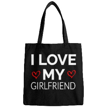 Discover i LOVE MY GIRLFRIEND Bags
