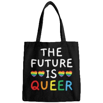Discover The Future Is Queer LGBTQ Rainbow Pride Month Bags