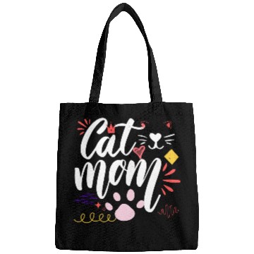 Discover lover Cat mom, Best Cat Mom, Cats Mommy Bags