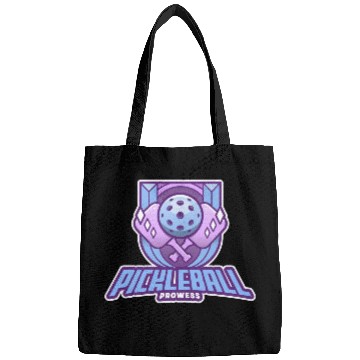Discover Pickleball Prowess | Paddle Sports Player Emblem Bags