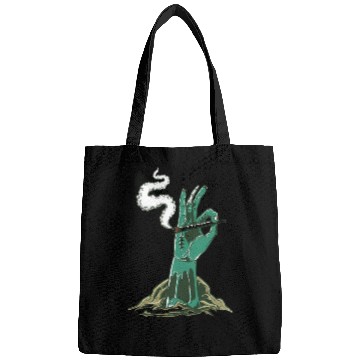 Discover Marijuana in Zombie Hand Bags