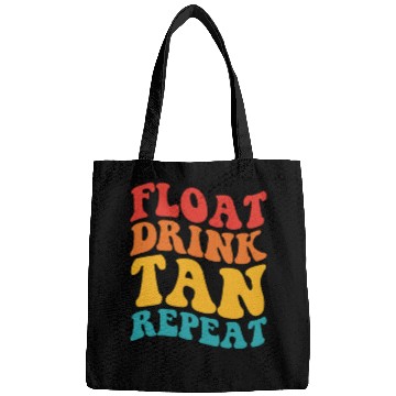 Discover Float Drink Tan Repeat Bags